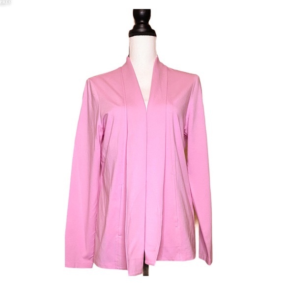 IsaacMizrahiLive! Drape Front Knit Cardigan - Picture 3 of 7